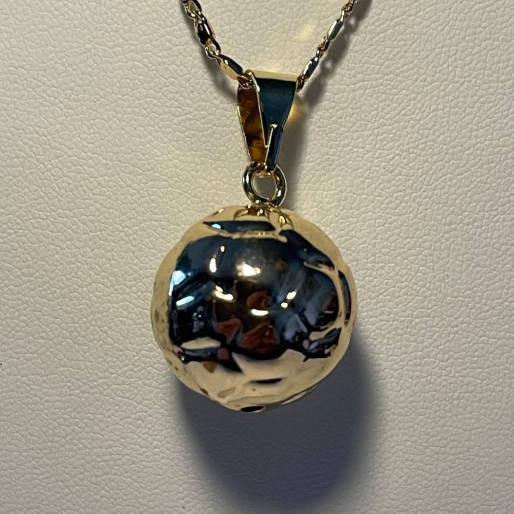 Soccer Ball Necklace NEW